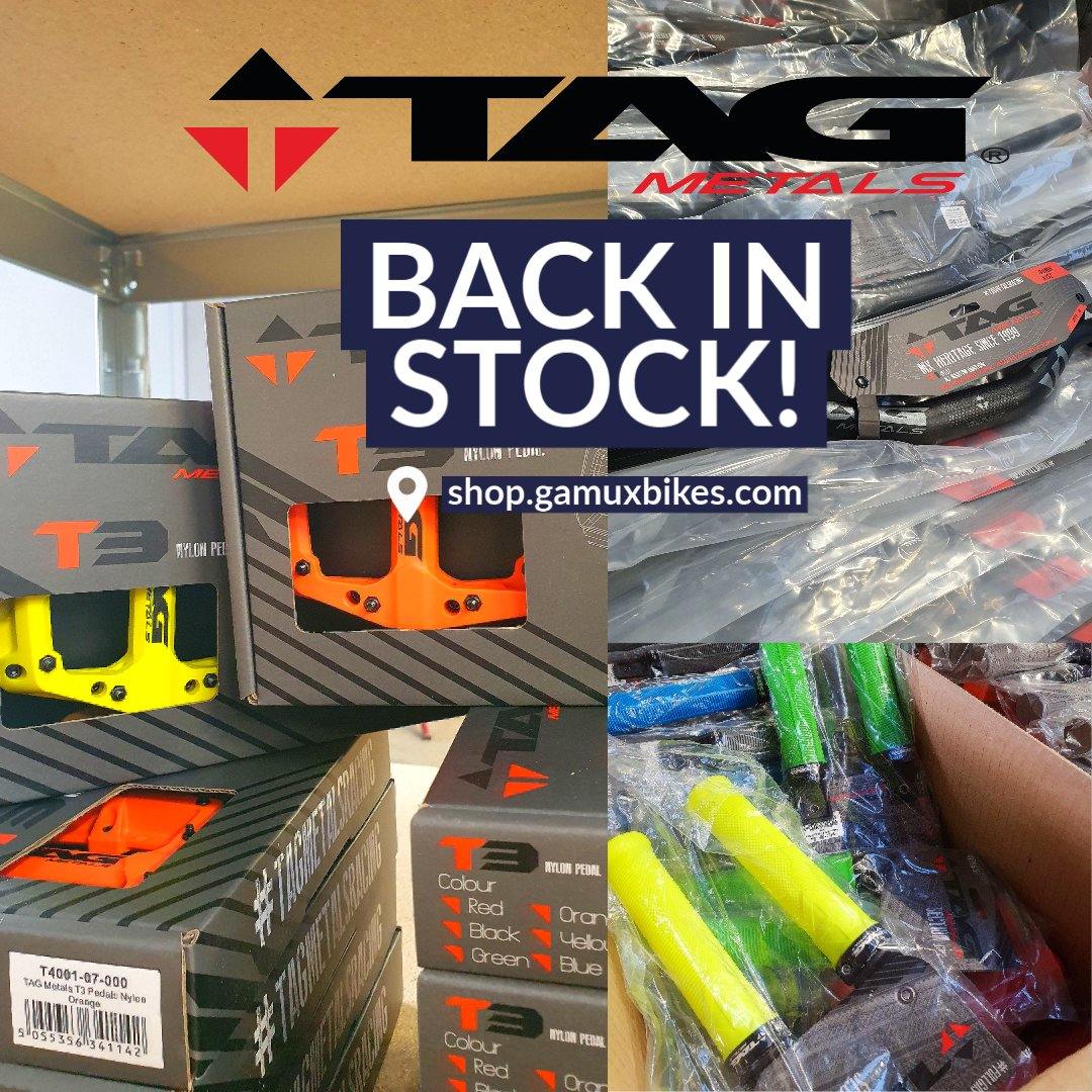 TAG METALS BACK IN STOCK - GAMUX