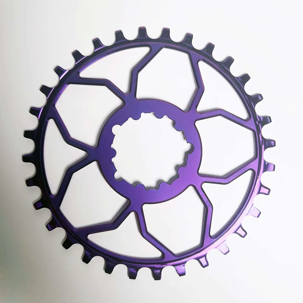 T-Type 3 Bolt Titanium Chainring