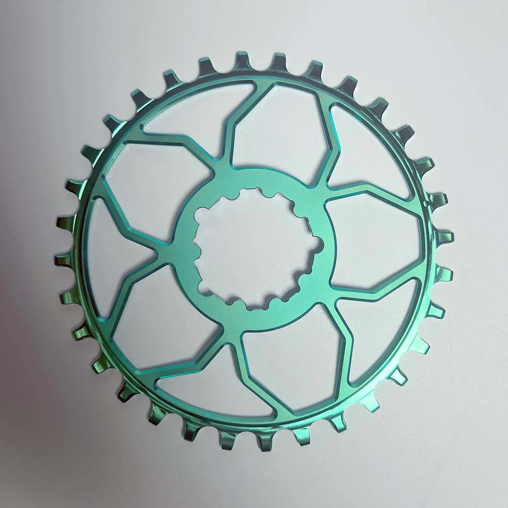 T-Type 3 Bolt Titanium Chainring