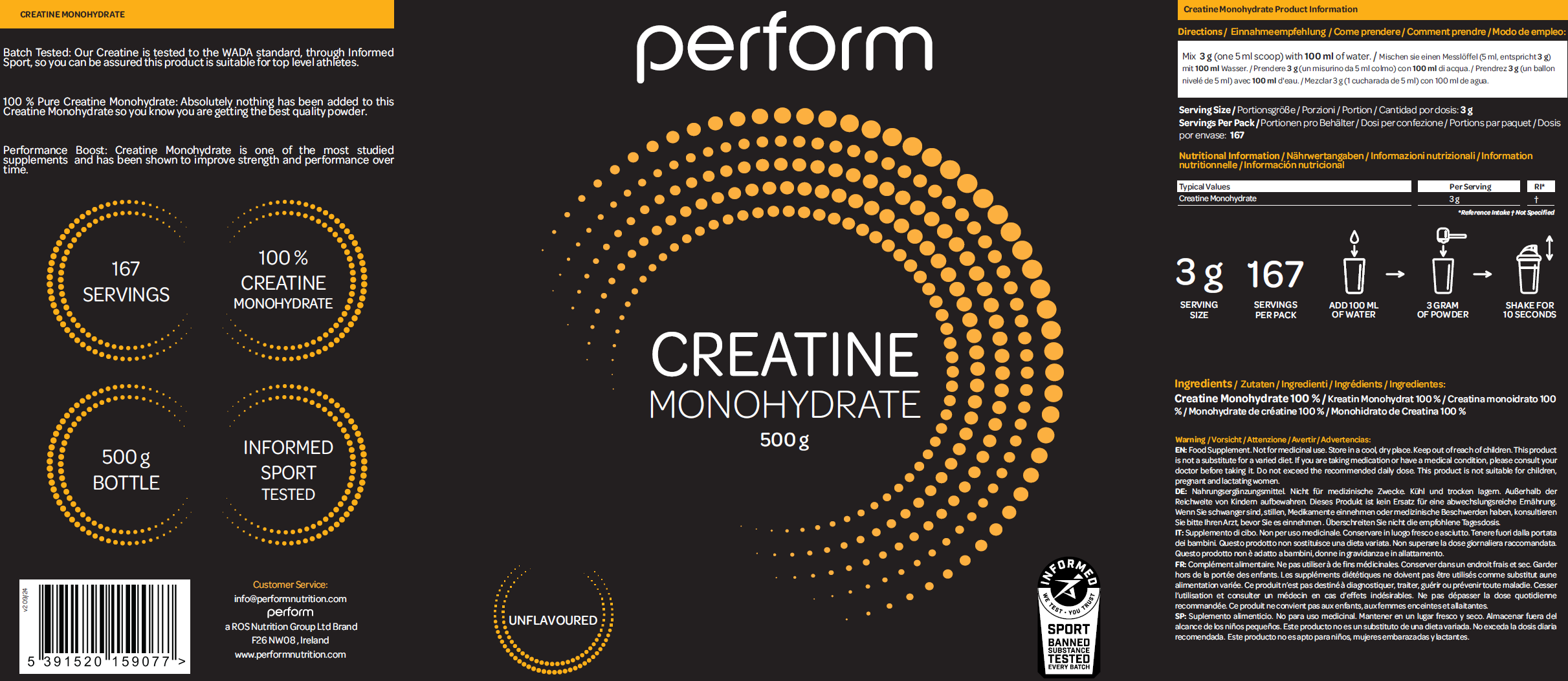 Creatine Monohydrate