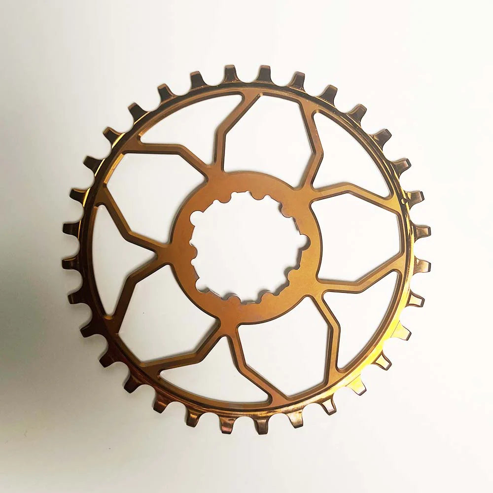 T-Type 3 Bolt Titanium Chainring