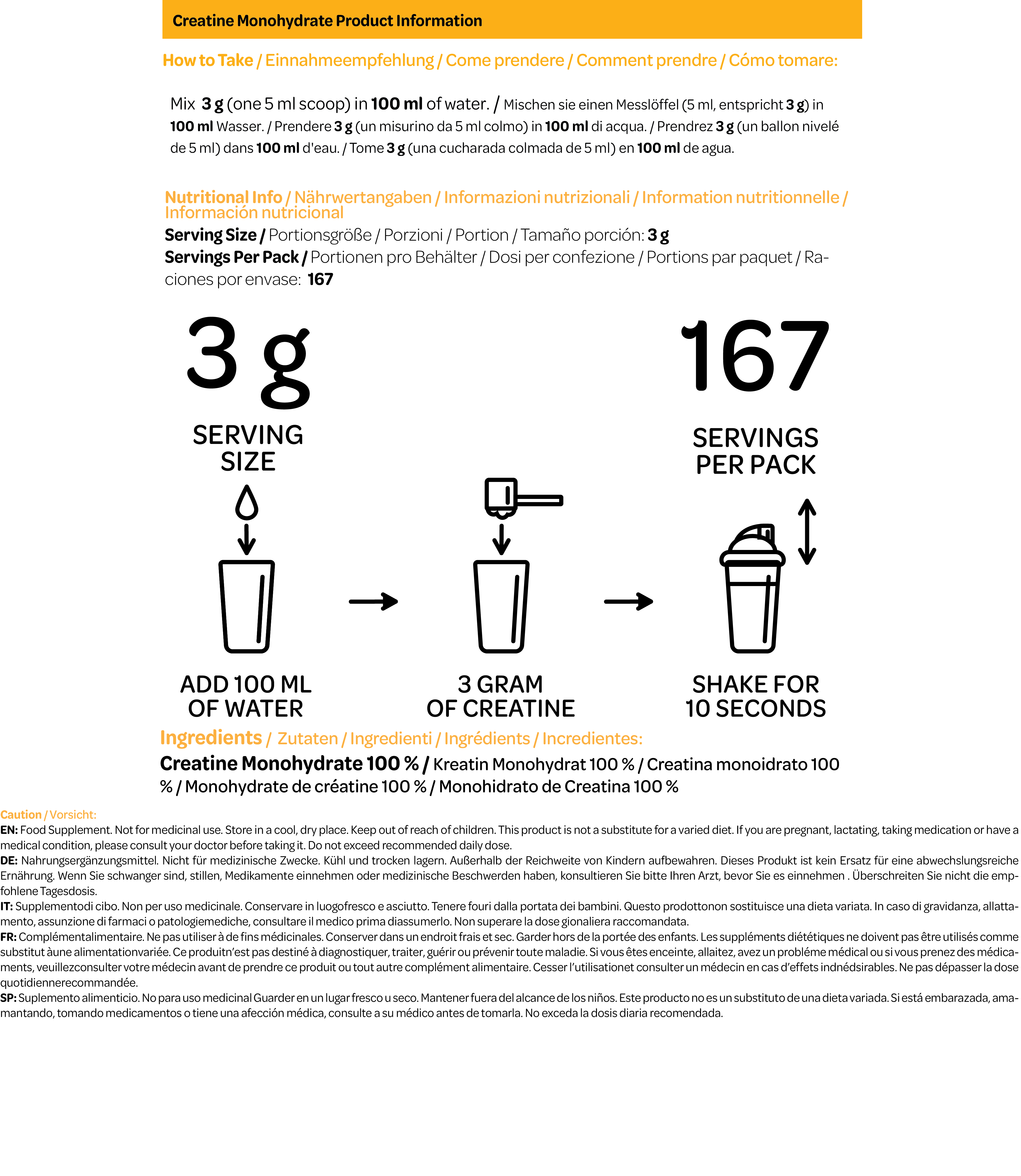 Creatine Monohydrate