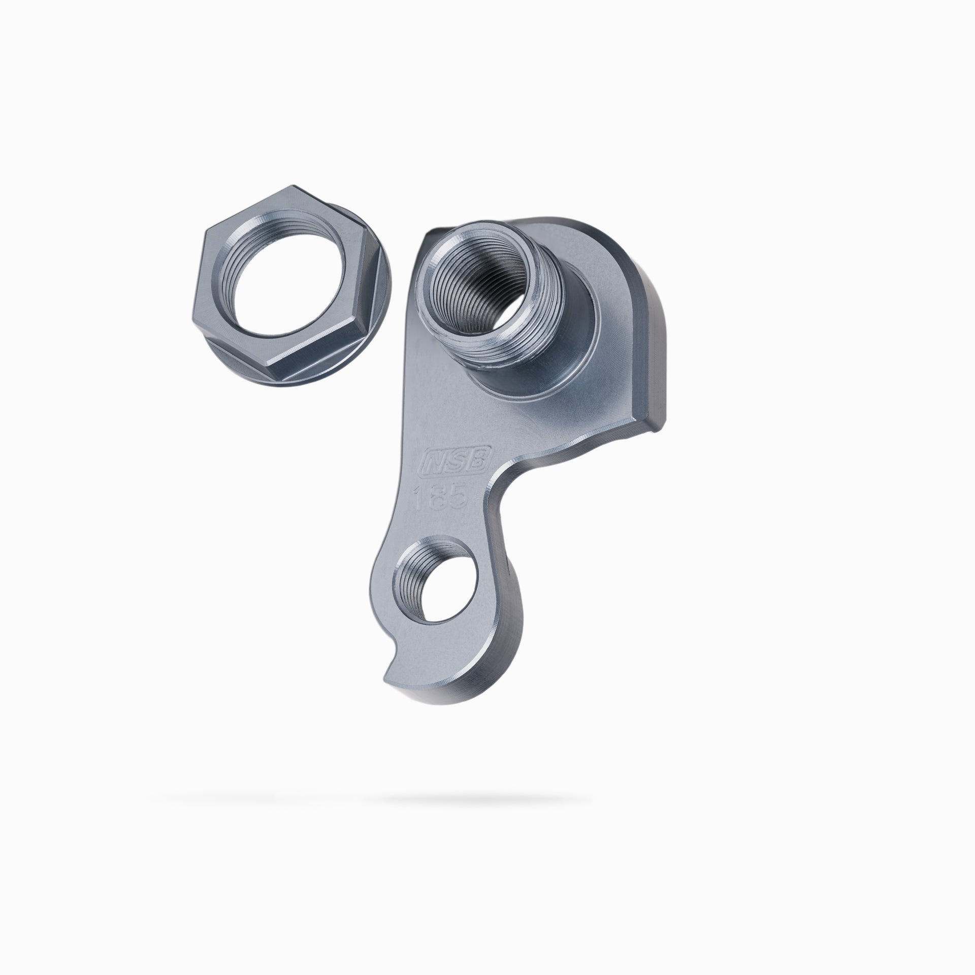 Propain Tyee derailleur hanger by North Shore Billet with nut