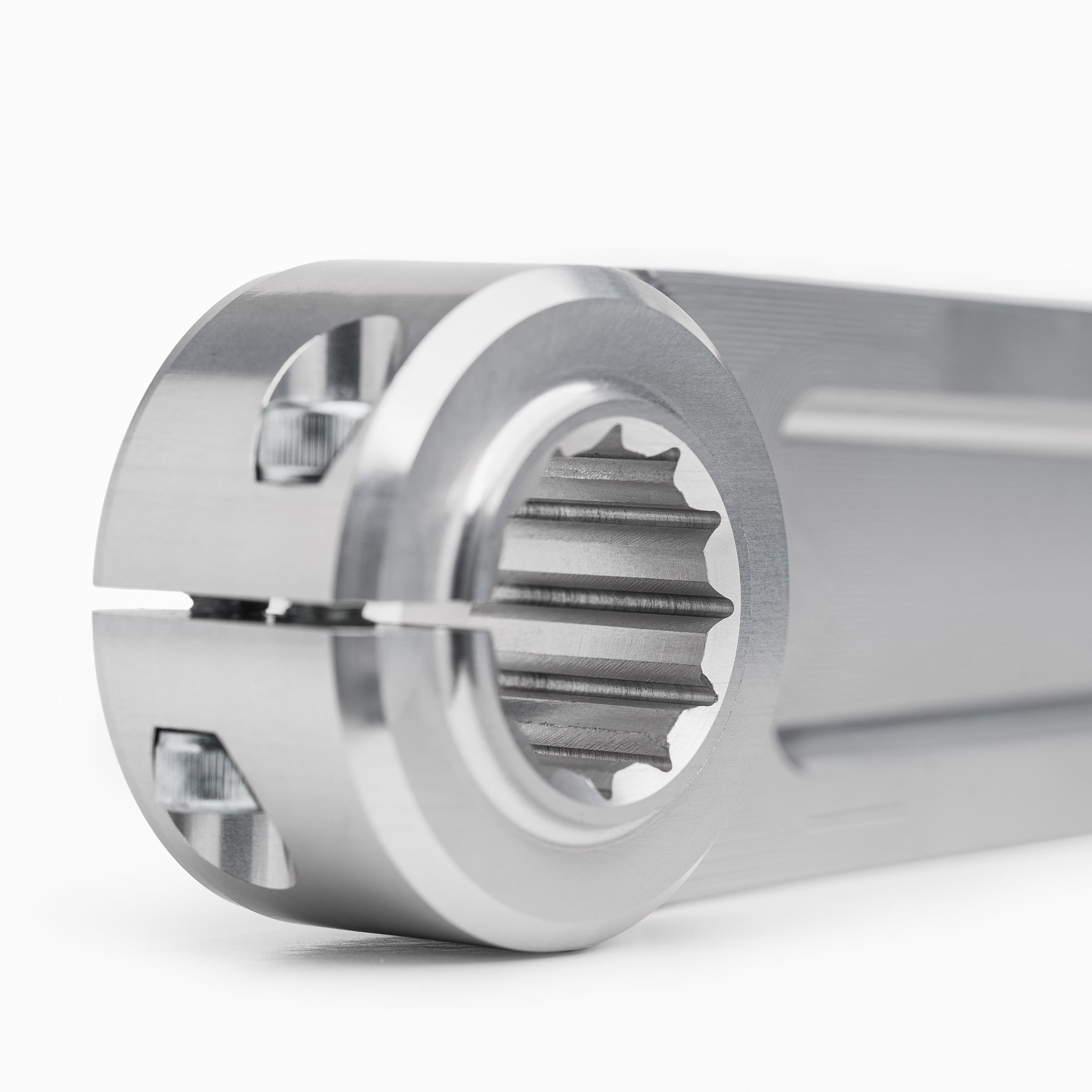 North Shore Billet Talon Pinion Cranks mounting interface