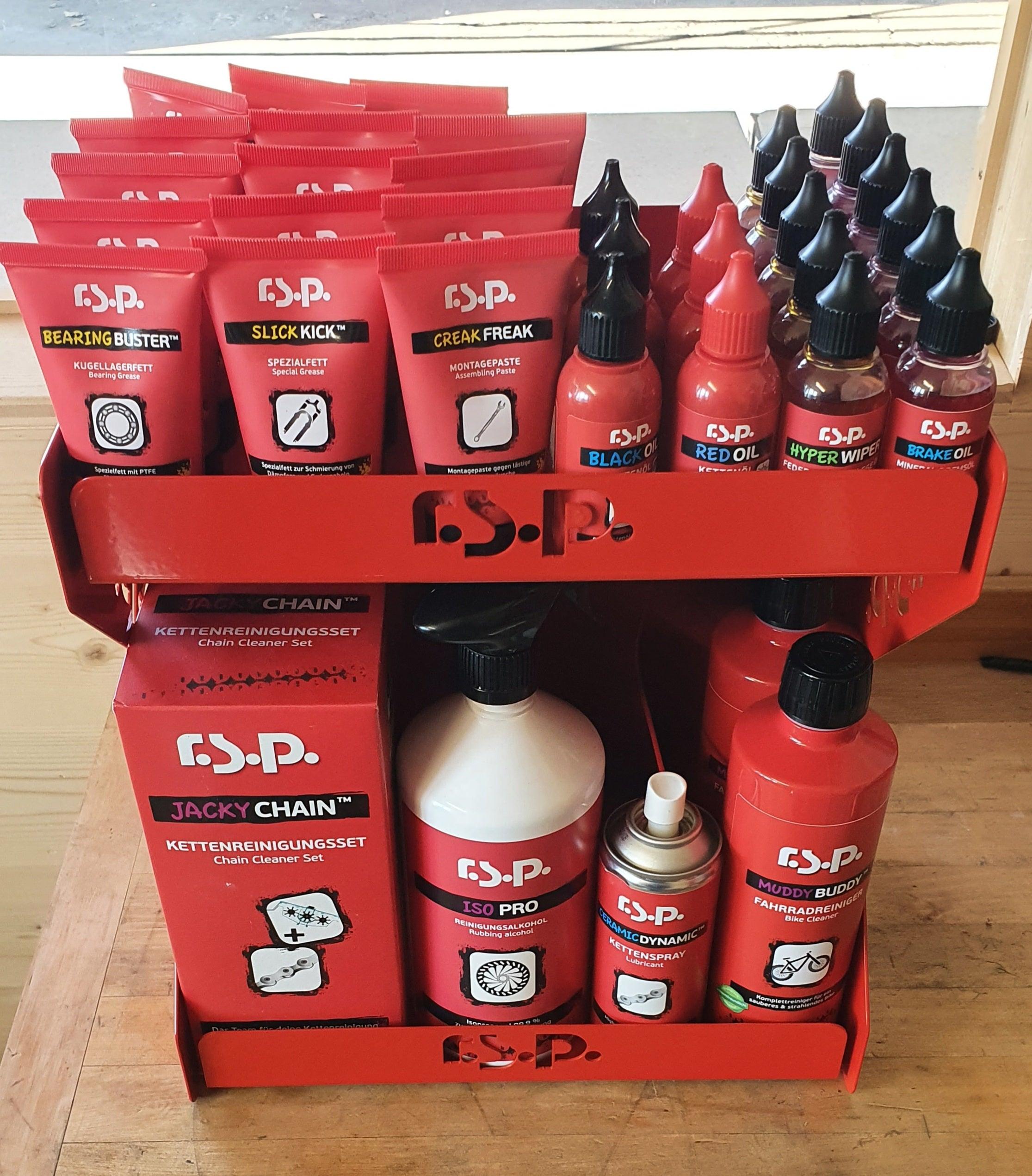 r.s.p. Display bicycle care / Verkaufsdisplay Fahrradpflege - GAMUX