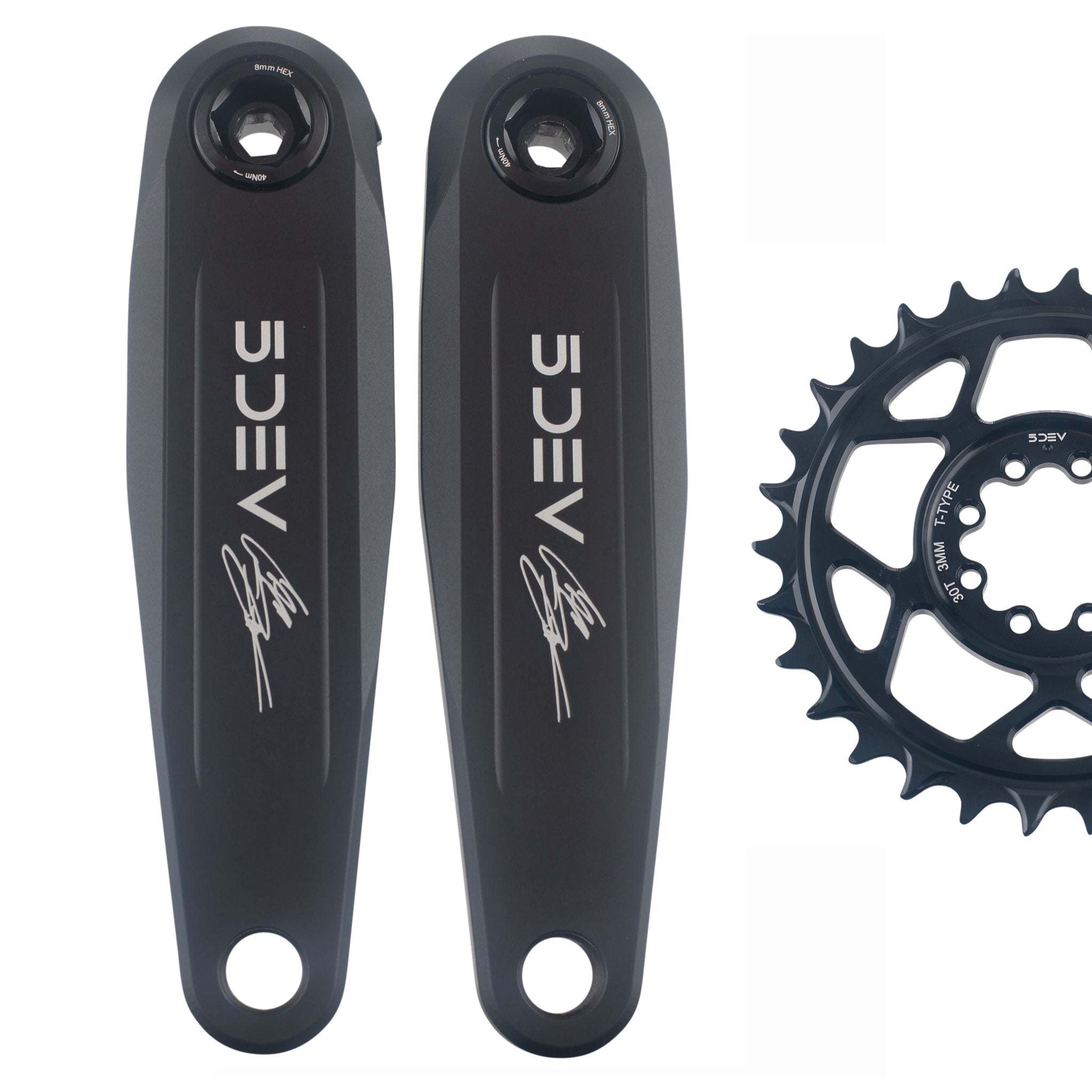 Cam Zink Signature Freeride Crank + Chainring