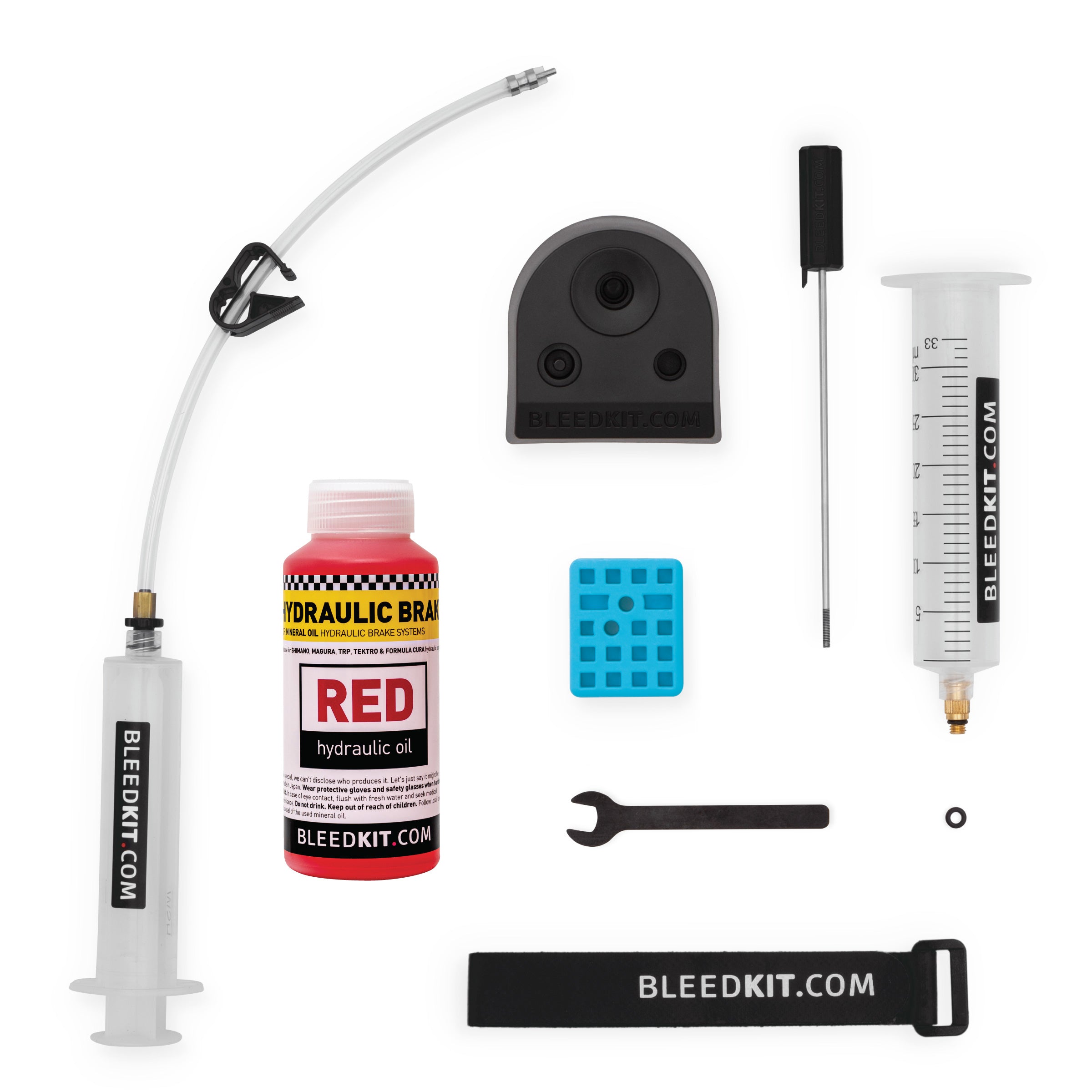 Bleedkit Premium RED Edition for Shimano Hydraulic Brakes 2012+