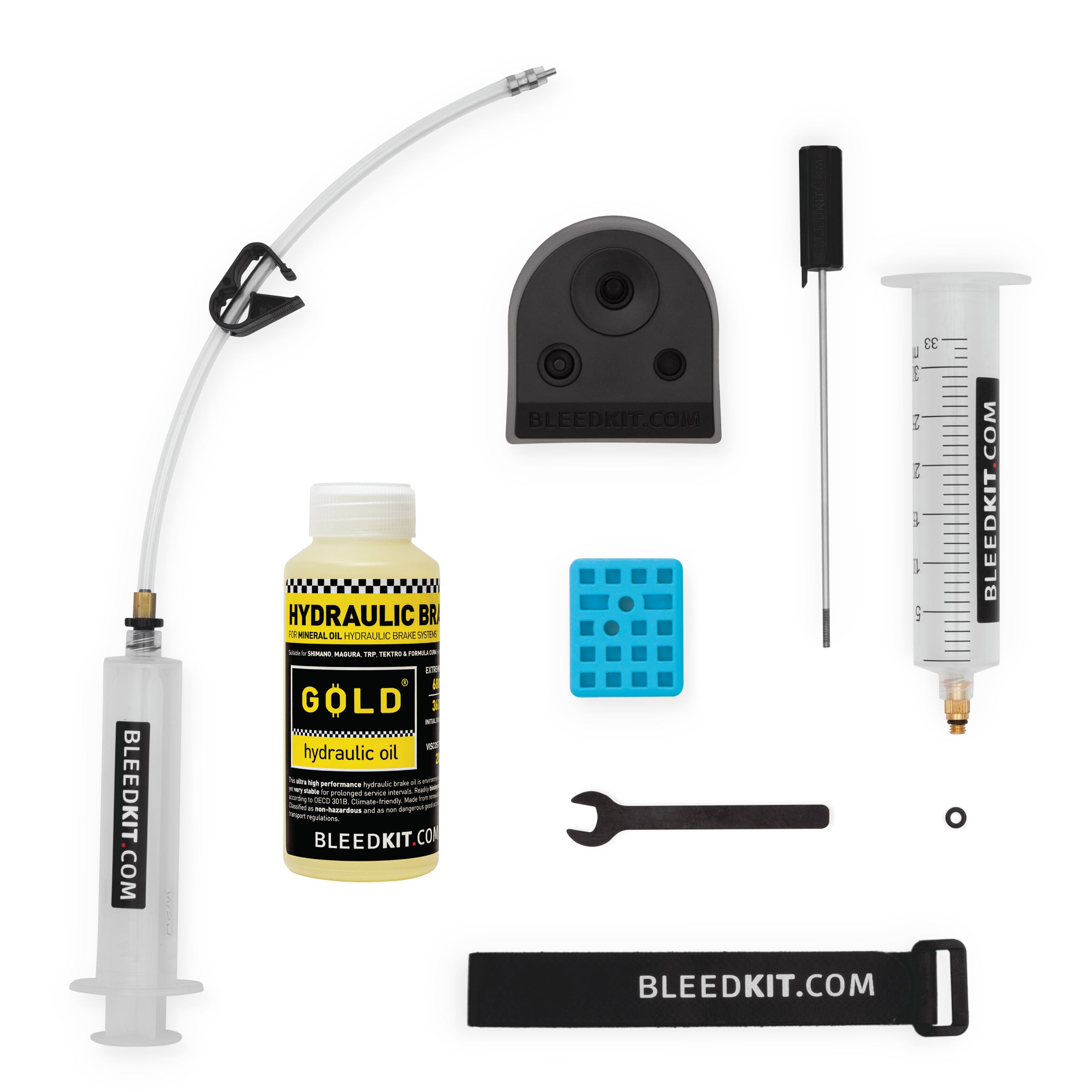 Bleedkit Premium GOLD Edition for Shimano Hydraulic Brakes