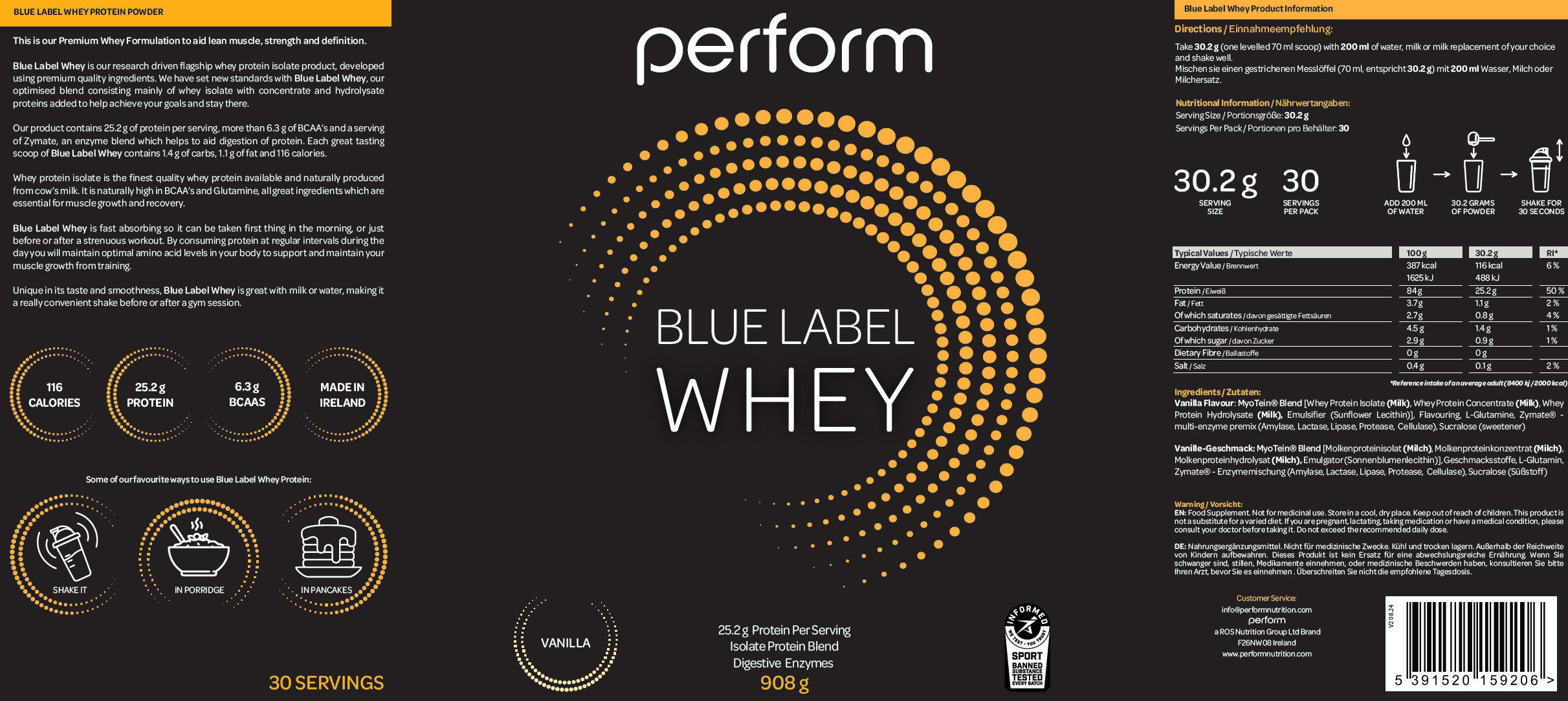 Blue Label Whey